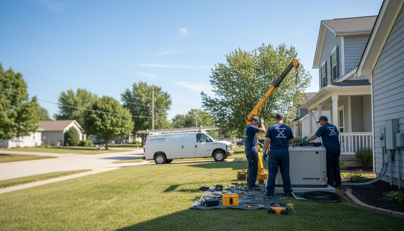 Generator Installation in Colfax, IA near me